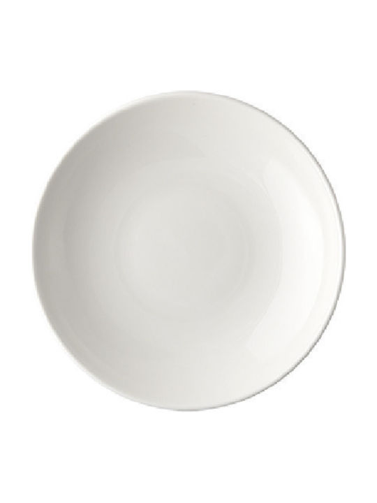 Bonna BLM25CK Porcelain Salad Bowl White 25x25cm