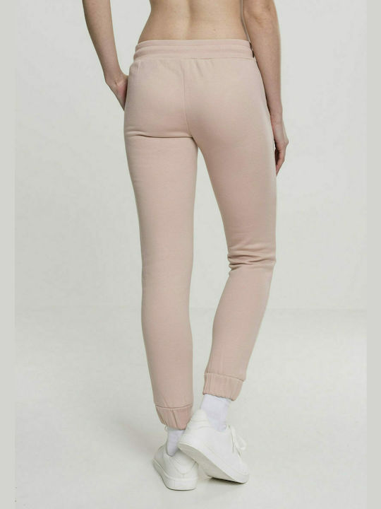 Urban Classics TB1985 Damen-Sweatpants Rosa