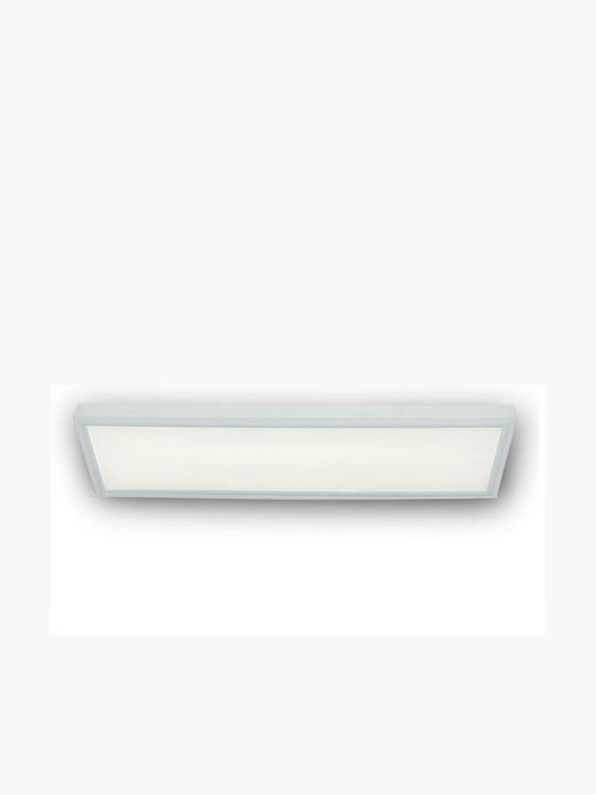 Evivak Rectangular Outdoor LED Panel 40W with Natural White Light 4000K 120x30cm