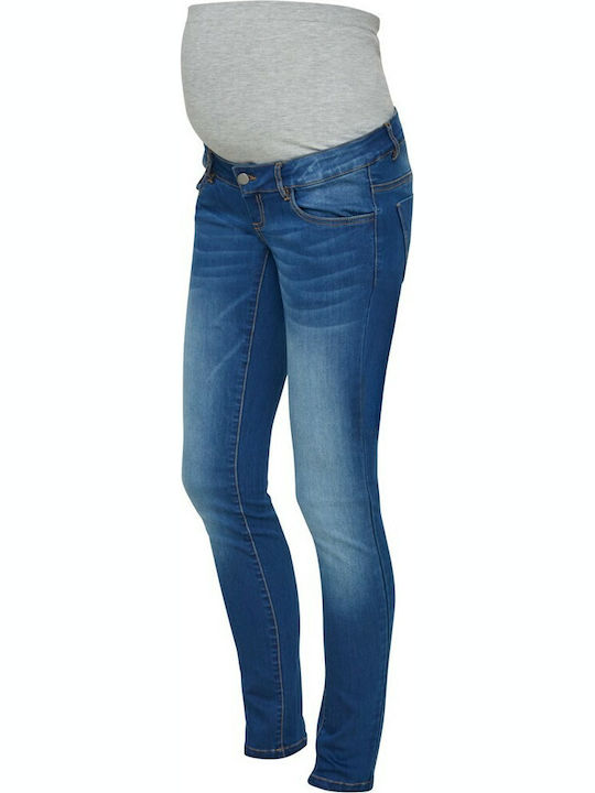 Albastru Jean Pantaloni de maternitate