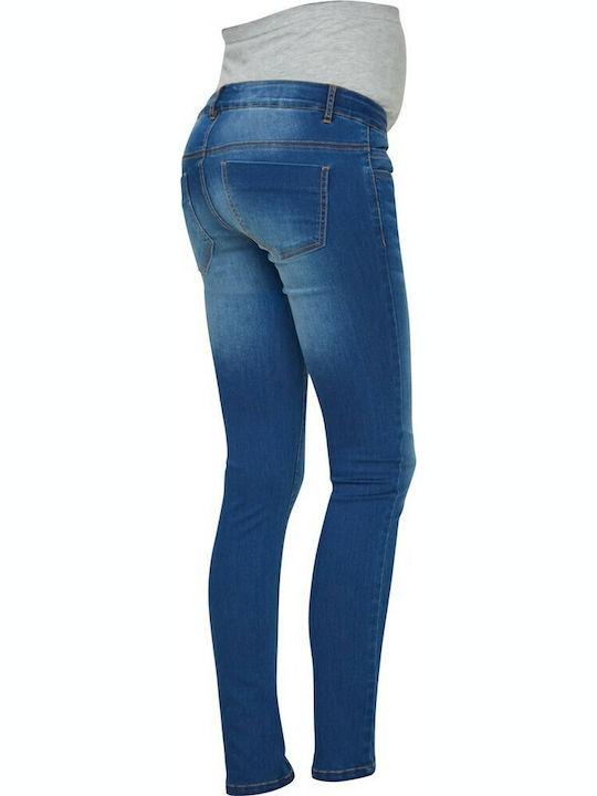 Albastru Jean Pantaloni de maternitate