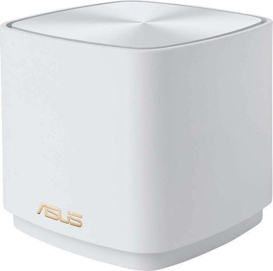 Asus ZenWiFi AX (XD4) WiFi Mesh Network Access Point Wi‑Fi 6 Dual Band (2.4 & 5GHz) in Double Kit White