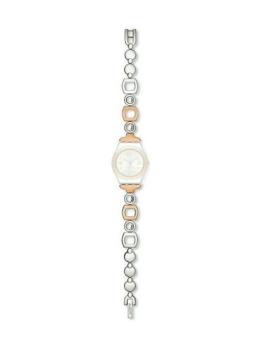 Swatch Lady Passion Μεταλλικό Μπρασελέ Ροζ Χρυσό 12mm