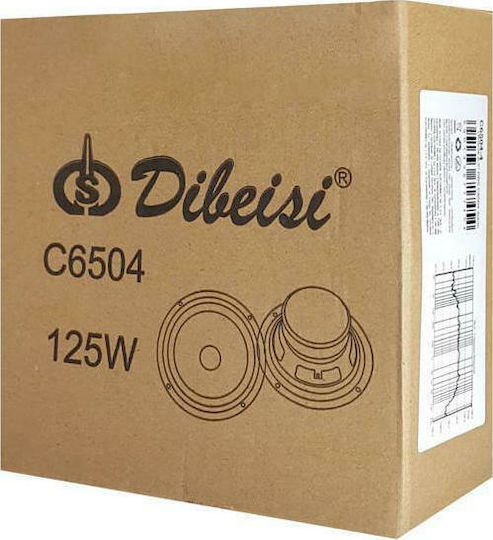 Dibeisi Автомобилен Високоговорител C6504-4 6.5" с 65W RMS (Среден клас) Говорител 6.5" 4 Ома, 90dB