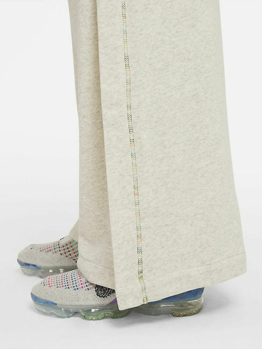 Jogginghose Breit Beige