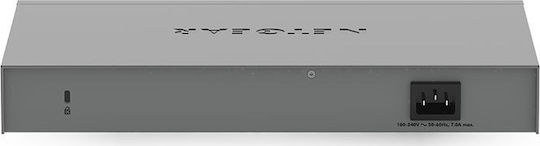 NetGear MS510TXUP Managed L2 PoE+ Switch με 8 Θύρες Gigabit (10Gbps) Ethernet και 2 SFP Θύρες
