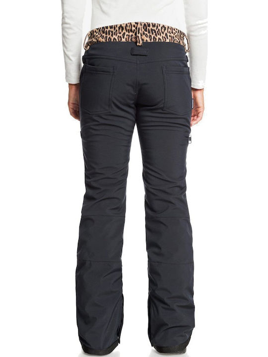 DC Viva ADJTP03005-KVJ0 Γυναικείο Παντελόνι Σκι & Snowboard Soft Shell Μαύρο