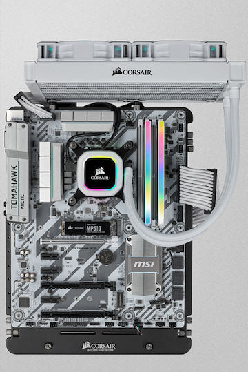 Corsair Vengeance RGB Pro SL 16GB DDR4 RAM cu 2 module (2x8GB) și