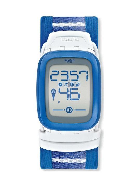 Swatch Skyzero Fabric Strap Blue 28mm