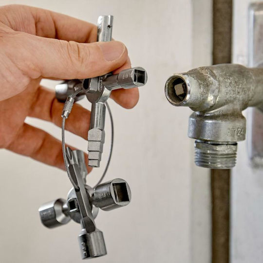 Knipex Set Multi-Key Twinkey für alle Schränke von zentralen Anlagen 1Stück