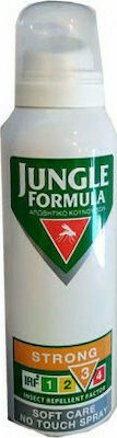 Omega Pharma Jungle Formula Soft Care No Touch Εντομοαπωθητικό Spray IRF-3 Κατάλληλο για Παιδιά 125ml