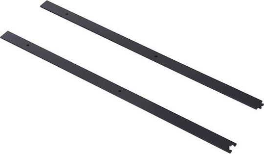 HomCom Sliding Door Mechanism for Wooden Door 180cm Black