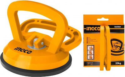 Ingco ABS Single Work Suction Cup 115mm with Max Lifting Weight 25kg