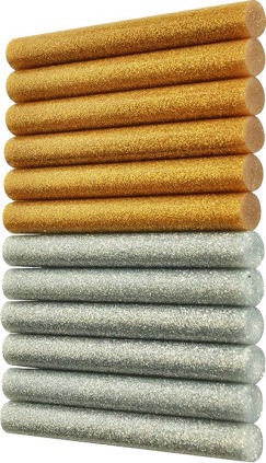 Stanley Ράβδοι Σιλικόνης Gefärbte Klebstoffe Gold 12Stück