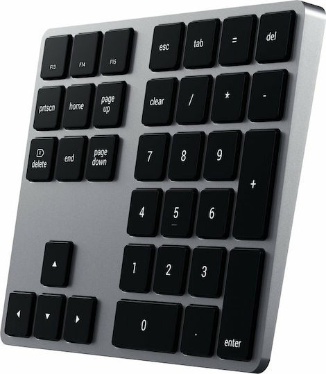 Satechi Aluminum Extended Безжично Цифрова клавиатура Сив