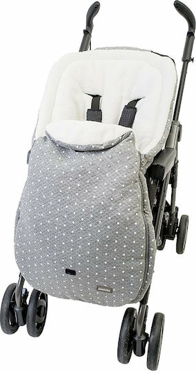 Altabebe Downtown Collection Stroller Footmuff with Fleece Lining 93x47cm Gray