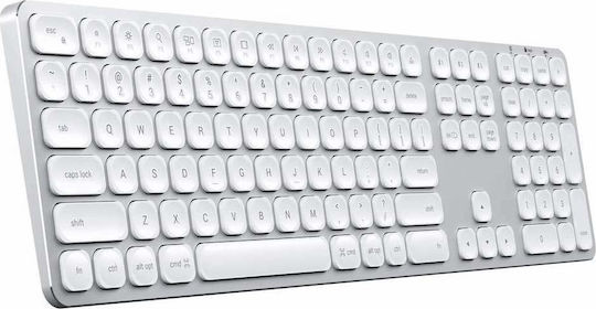 Satechi Aluminum Wireless Bluetooth Keyboard Only English US Silver