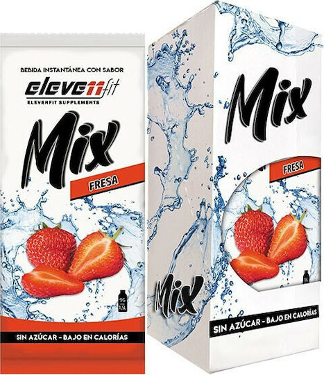 Eleven Fit Juice Powder Mix Strawberry Sugar Free 9gr 1pcs