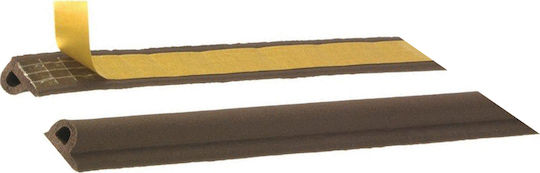 Bostik Den Braven P-Profile Tenstick Selbstklebendes Band Zugluftstopper Tür / Fenster in Braun Farbe 6mx0.4cm