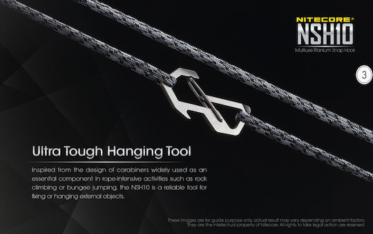 NiteCore NSH10 Flashlight Bracket
