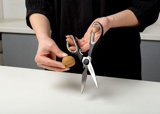 Nava Kitchen Scissor 21cm Black