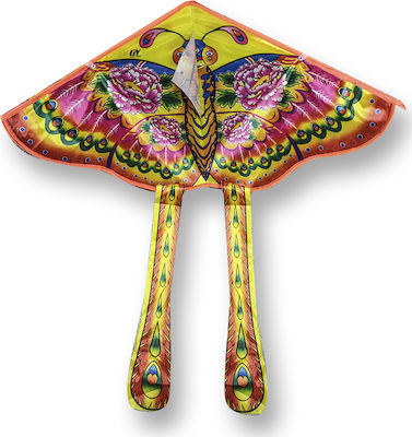 Carnavalista Folding Plastic Kite with Tail & Twine 45x88cm (Μiscellaneous Designs/Colors)