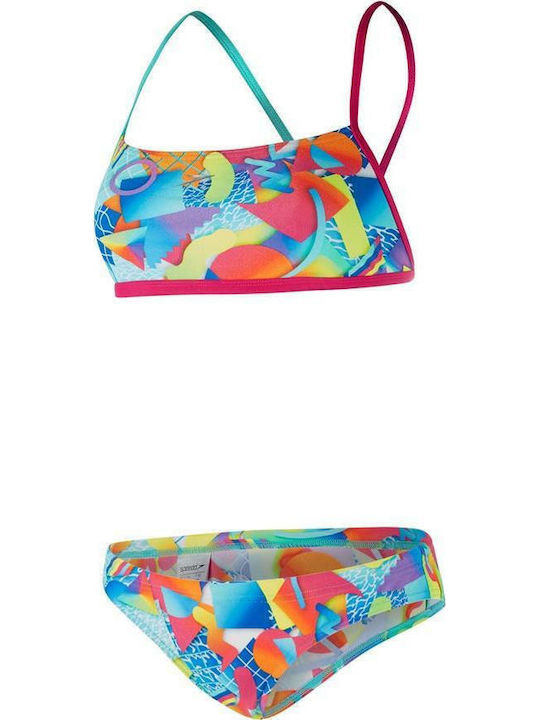 Bikini Set Sports Bra & Brazil Bottom Spectrum Splash