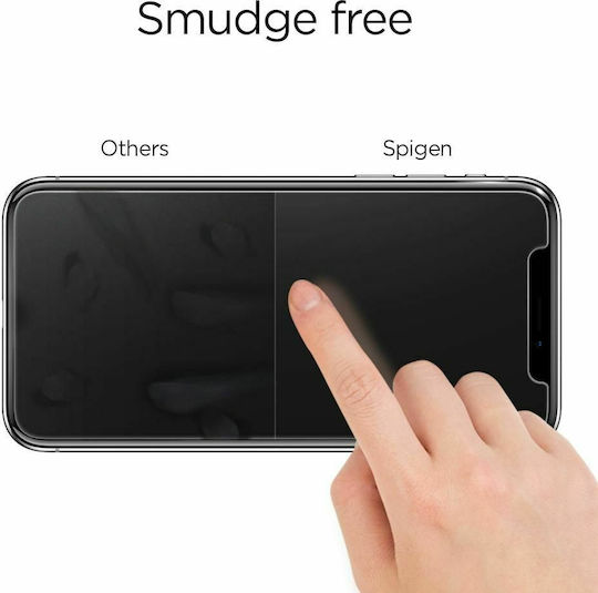 Spigen GLAS.tR ALIGNmaster Full Face Tempered Glass 2τμχ (iPhone 12 / 12 Pro)