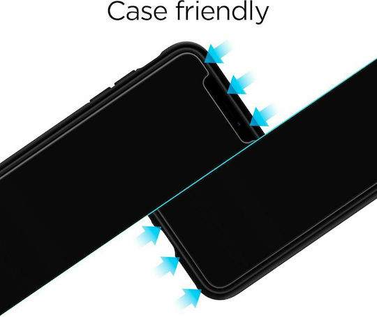 Spigen GLAS.tR ALIGNmaster Full Face Tempered Glass 2τμχ (iPhone 12 / 12 Pro)