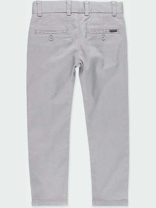 Boboli Boys Fabric Trouser Gray