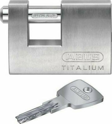 Abus Titalium 98TI/70 Aluminium Vorhängeschloss Monoblock mit Schlüssel 70mm 1Stück