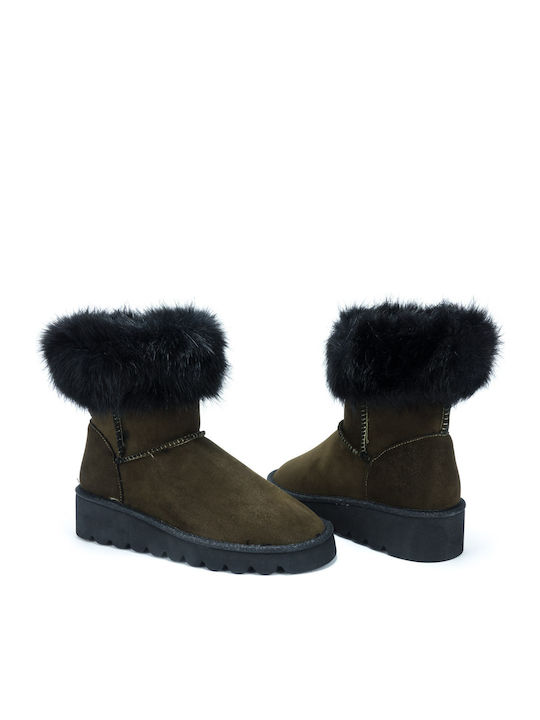 Adam's Shoes Boots Khaki