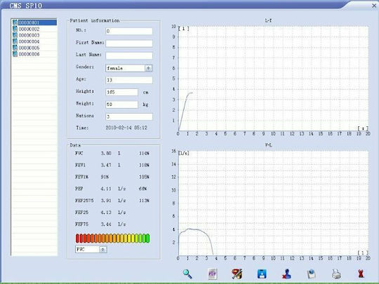 Contec Спирометър Spirometer