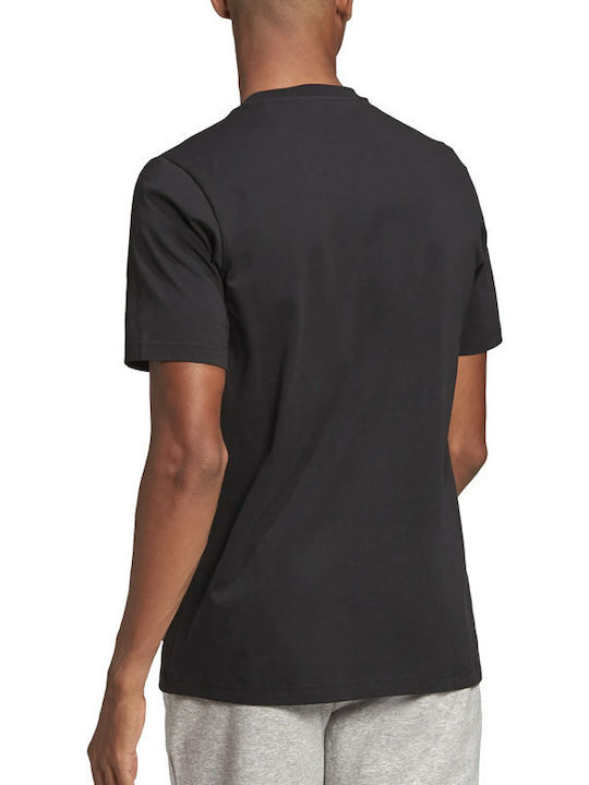 Adidas Essentials Ανδρικό T-shirt Κοντομάνικο Μαύρο