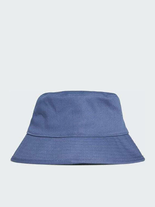 adidas Trefoil Fabric Hat Bucket Crew Blue adidas Trefoil Fabric Hat Bucket Crew Blue