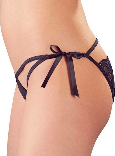 Mandy Mystery Slip with Lace Bottom Frauen Sexy Slip Black