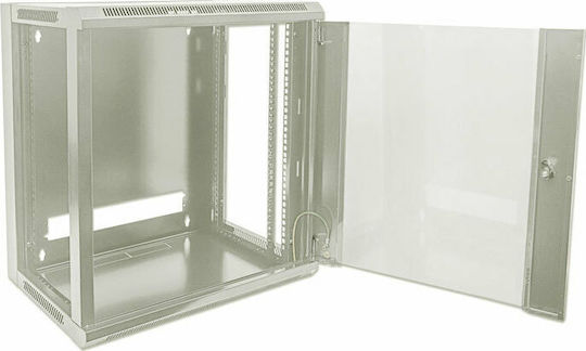 Intellinet Wall Mounted Rack Cabinet 9U 57x45cm White 711890