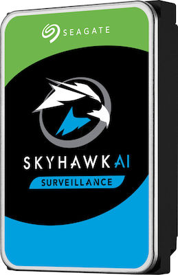 Seagate SkyHawk AI Surveillance 8TB HDD Hard Disk 3.5" SATA III 7200rpm cu 256MB Cache pentru Recorder / NAS / Server