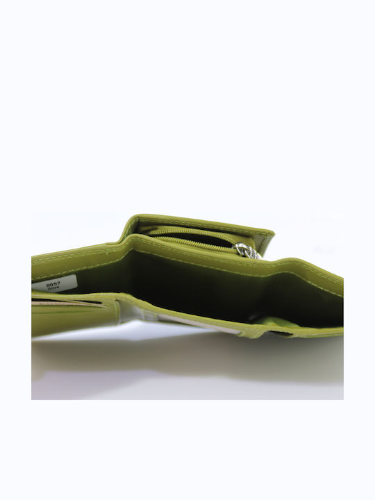 Small Leather Women's Wallet Classic Green
