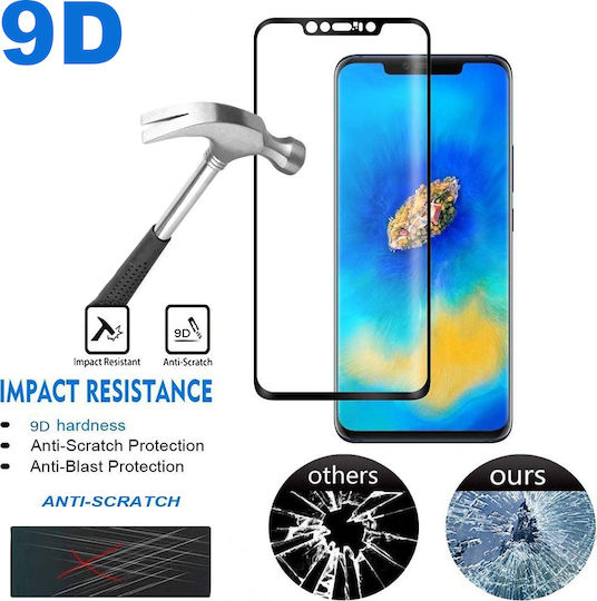 9D Full Glue Full Face Tempered Glass (Galaxy A20e)