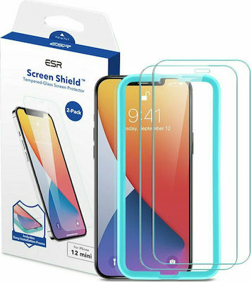 ESR Shield 3D Tempered Glass 2pcs (iPhone 12 mini)