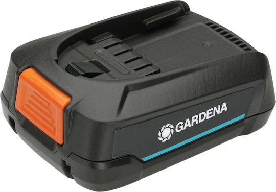 Gardena Set 2 Tool Batteries Lithium 18V Capacity 2.5Ah with Charger