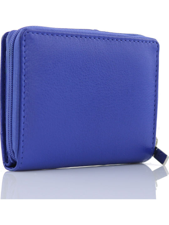 181 Small Leather Women's Wallet Classic Blue