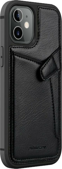 Nillkin Aoge Back Cover Δερμάτινο Μαύρο (iPhone 12 mini)