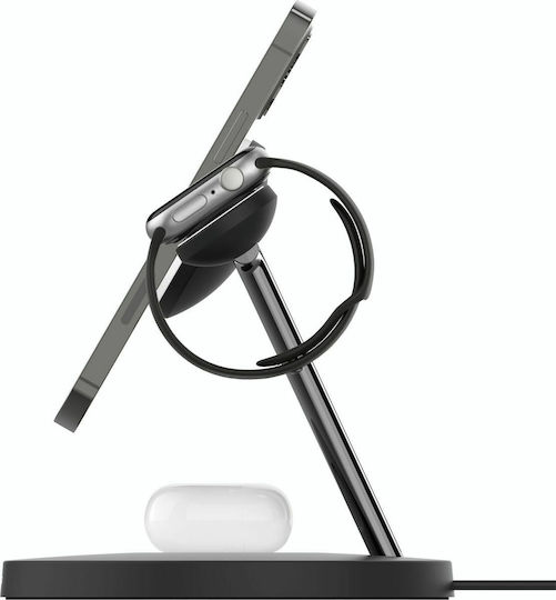 Belkin Φορτιστής Magsafe 15W Μαύρος (WIZ009vfBK)