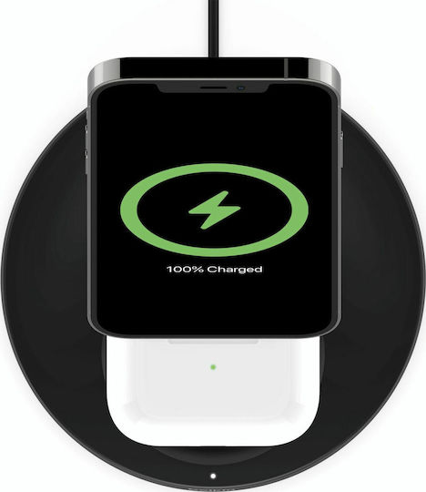 Belkin Φορτιστής Magsafe 15W Μαύρος (WIZ010vfBK)