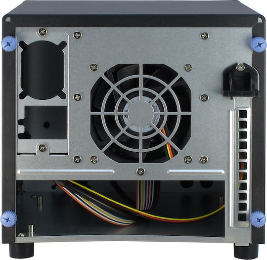 Inter-Tech 88887112 Мини Кула Компютърна Кутия Черна