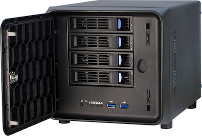 Inter-Tech SC-4100 Mini Tower Computer Case Black