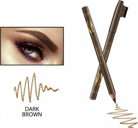 Revers Cosmetics Eye Brow Stylist Pencil Pencil for Eyebrows Dark Brown