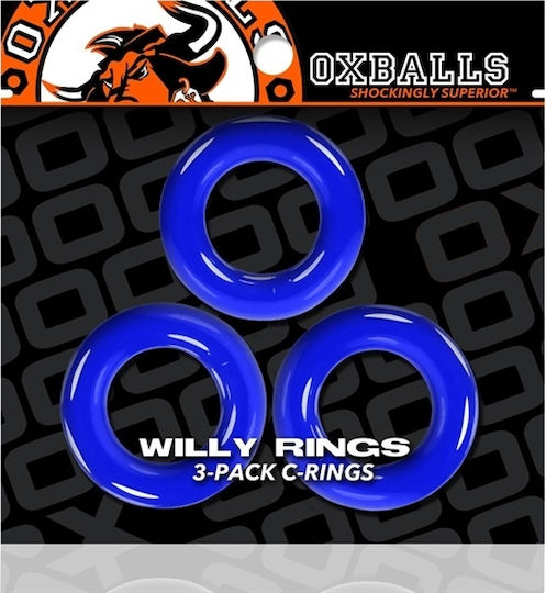 Oxballs Willy Rings 3τμχ Police Blue
